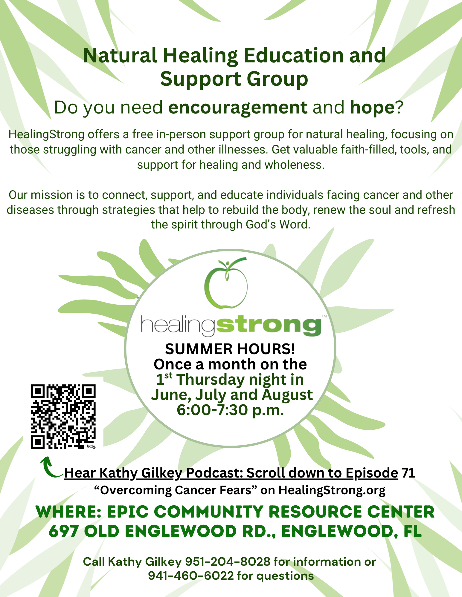 Healing Strong Flyer